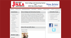 Desktop Screenshot of cus.njla.org