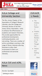 Mobile Screenshot of cus.njla.org
